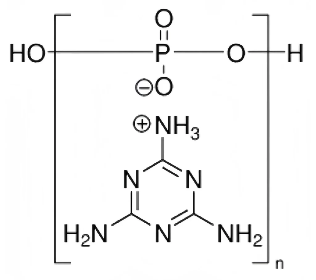 Melamine Phosphate Structural formula