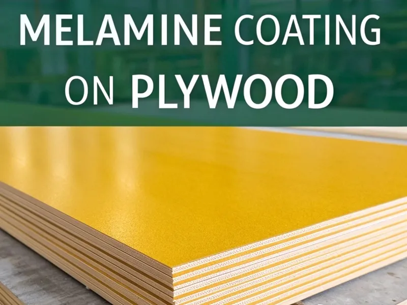 melamine coating on plywood