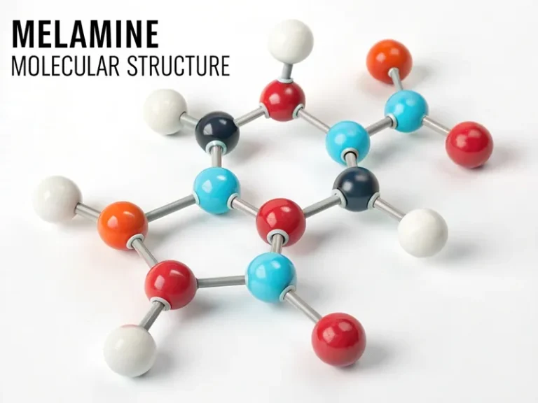 melamine molecular structure
