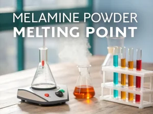 melamine powder melting point