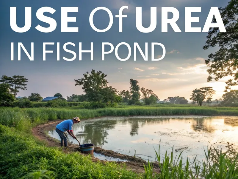 use of urea in fish pond