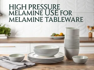 High pressure melamine use for melamine tableware