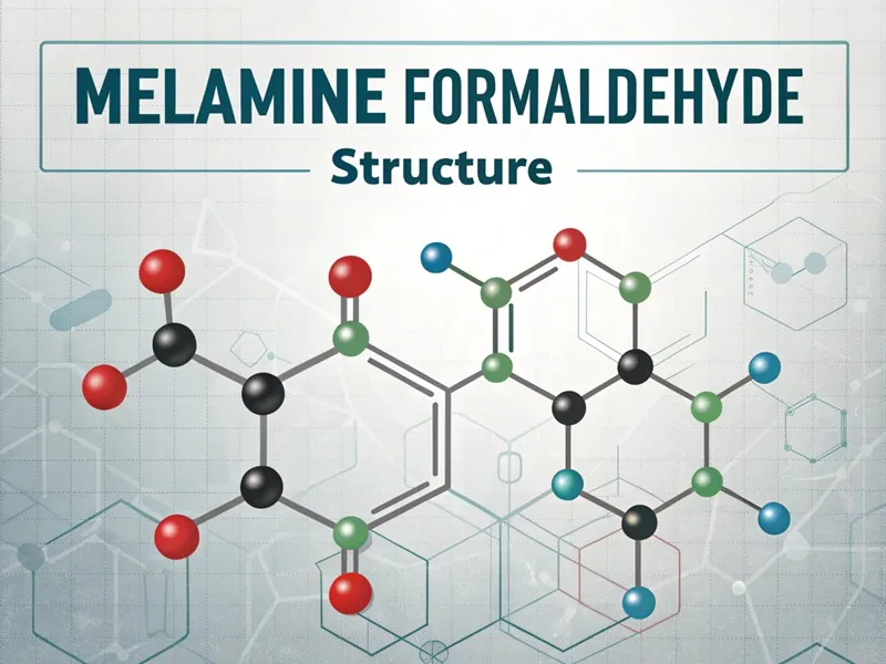 melamine formaldehyde structure