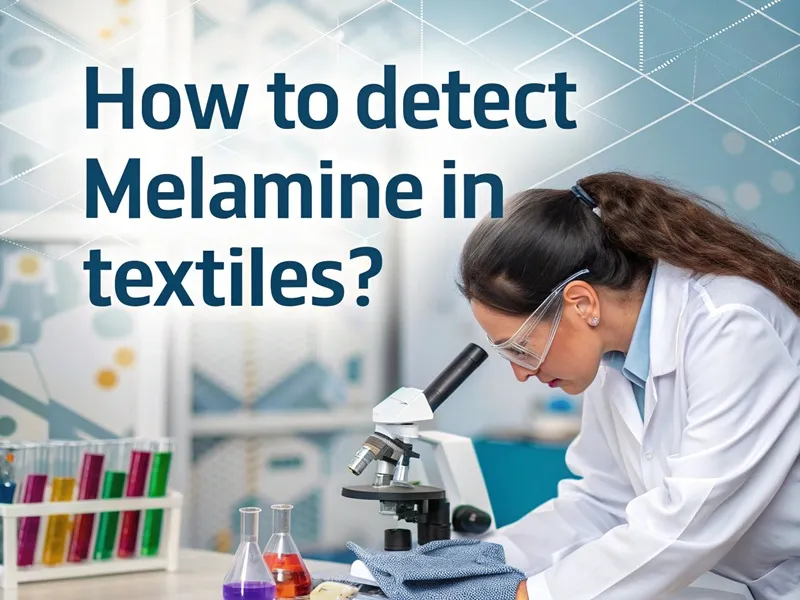 How to Detect Melamine in Textiles?