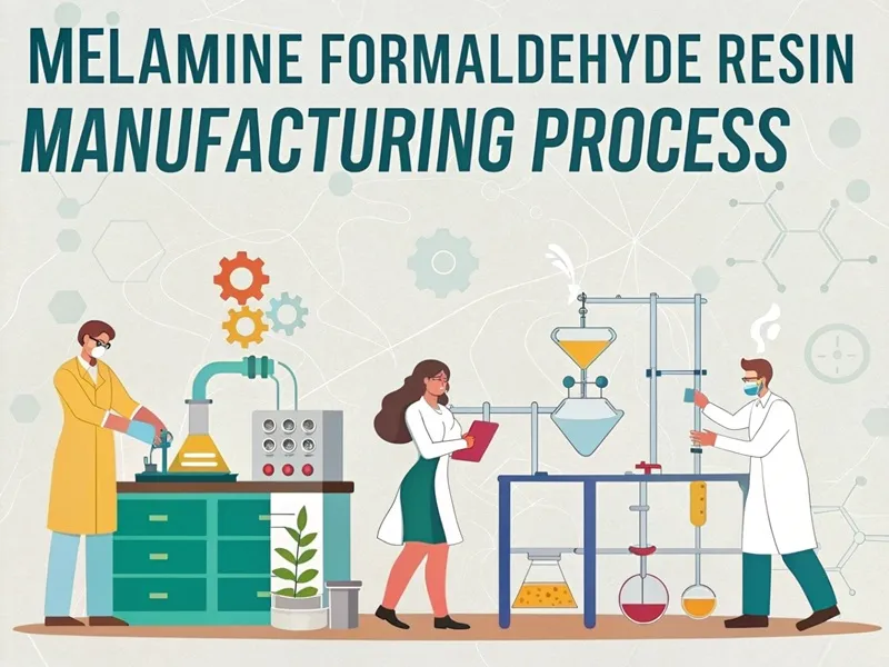 melamine formaldehyde resin manufacturing process