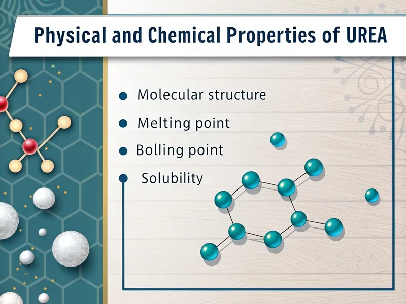 physical and chemical properties of urea