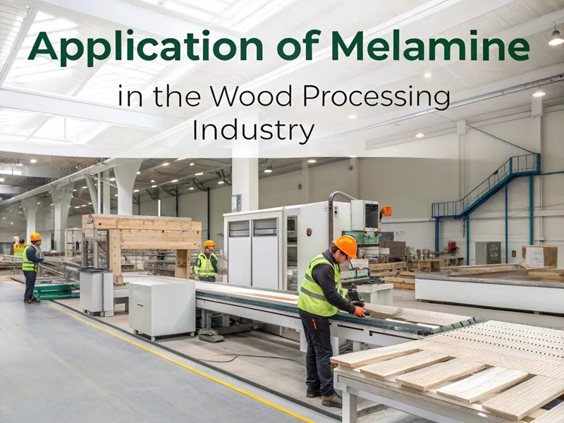 Application of Melamine in the Wood Processing Industry