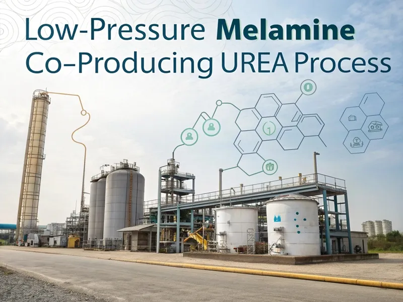 Low-Pressure Melamine Co-Producing Urea Process