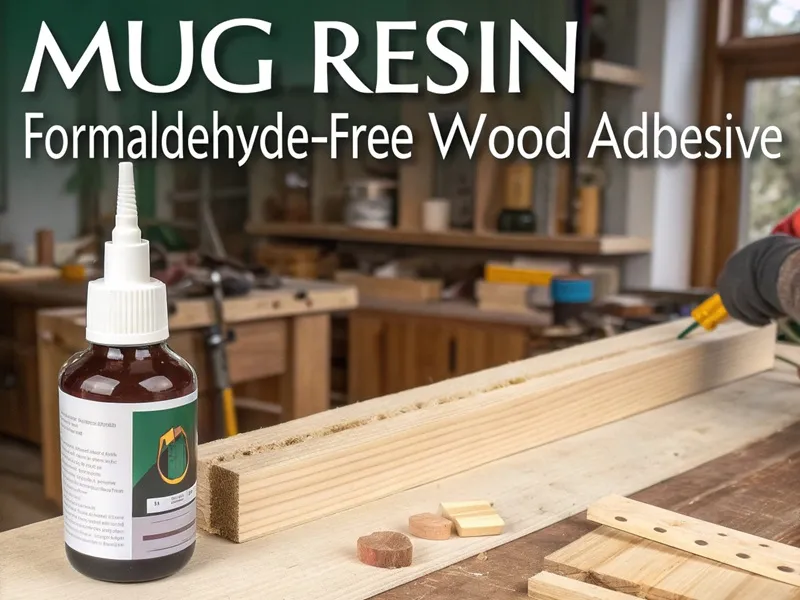 MUG Resin: Formaldehyde-Free Wood Adhesive