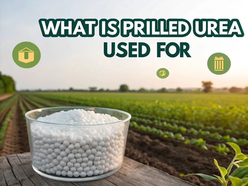 what is prilled urea used for