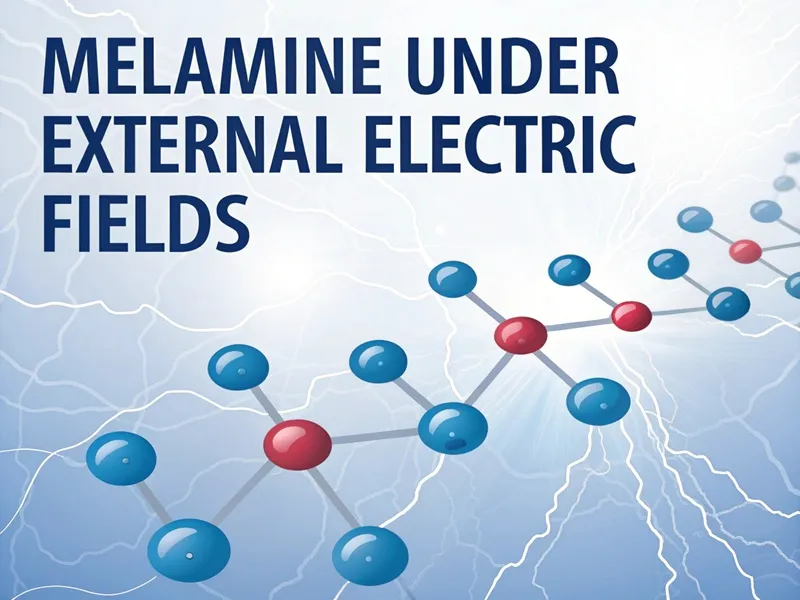 Melamine Under External Electric Fields: Physical Properties & Infrared Spectrum Characteristics