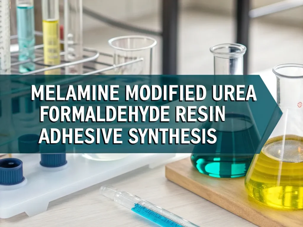 Melamine Modified Urea Formaldehyde Resin Adhesive Synthesis
