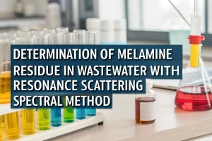 Determination of Melamine Residue in Wastewater With Resonance Scattering Spectral Method