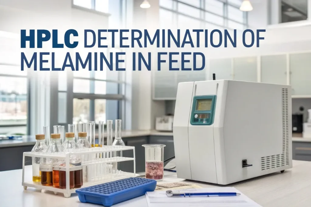 HPLC Determination of Melamine in Feed