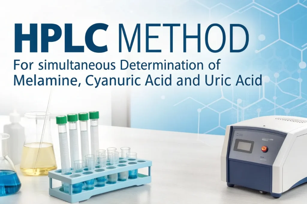 HPLC Method for Simultaneous Determination of Melamine Cyanuric Acid and Uric Acid
