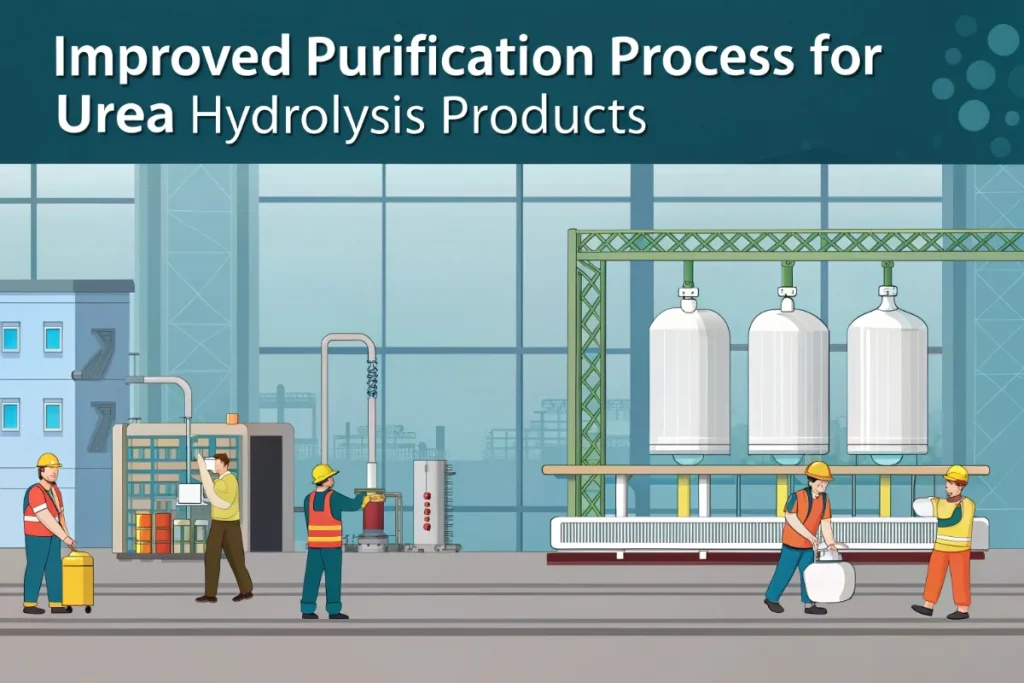 Improved Purification Process for Urea Hydrolysis Products