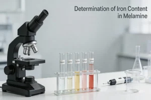 Determination of Iron Content in Melamine