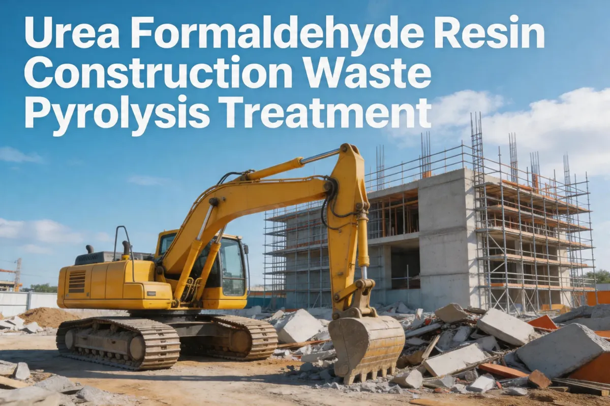 Urea Formaldehyde Resin Construction Waste Pyrolysis Treatment