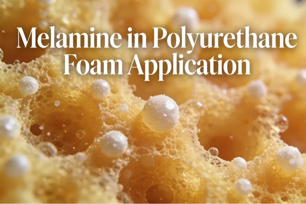 Melamine in Polyurethane Foam Application