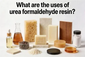 What are the uses of urea formaldehyde resin