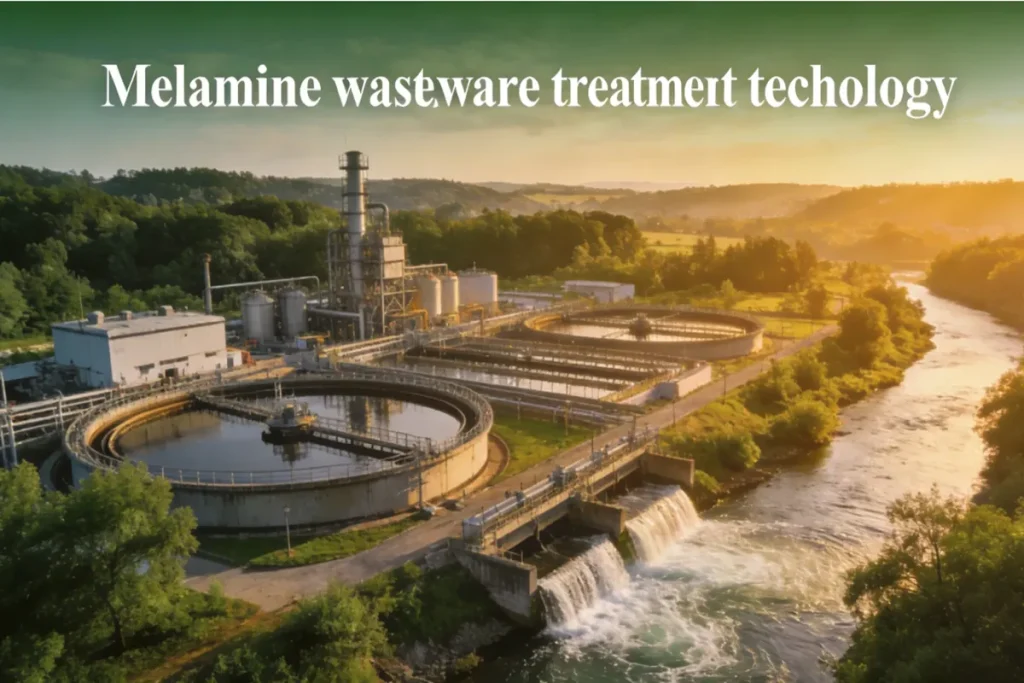 Melamine wastewater treatment technology