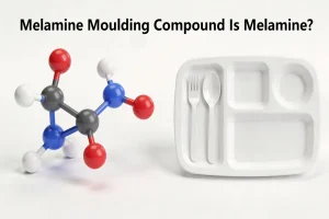 Melamine moulding compound is melamine?