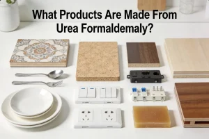What products are made from urea formaldehyde?