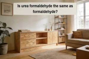 Is urea formaldehyde the same as formaldehyde?
