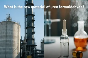 What is the raw material of urea formaldehyde?