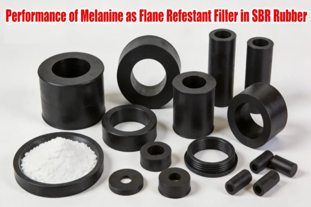 Performance of Melamine as Flame Retardant Filler in SBR Rubber