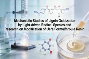 Mechanistic Studies of Lignin Oxidation by Light-driven Radical Species and Research on Modification of Urea Formaldehyde Resin