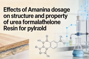 Effects of ammonia dosage on structure and property of urea formaldehyde resin for plywood