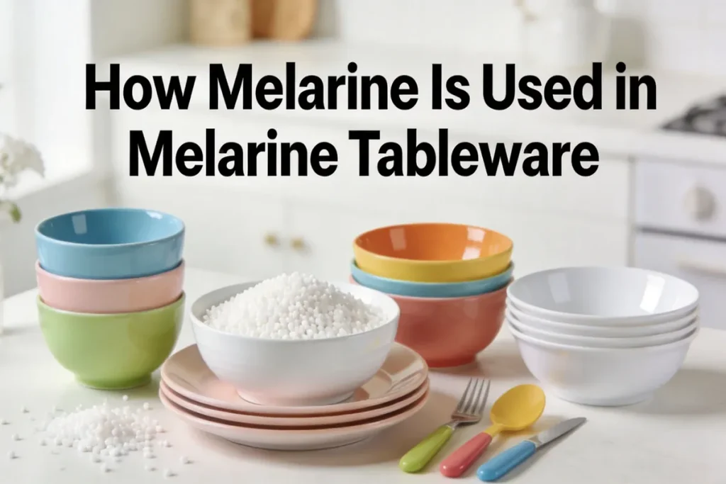 How Melamine Is Used in Melamine Tableware
