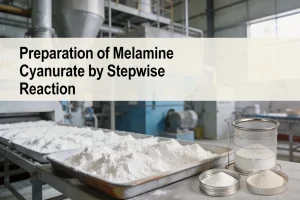 Preparation of Melamine Cyanurate by Stepwise Reaction