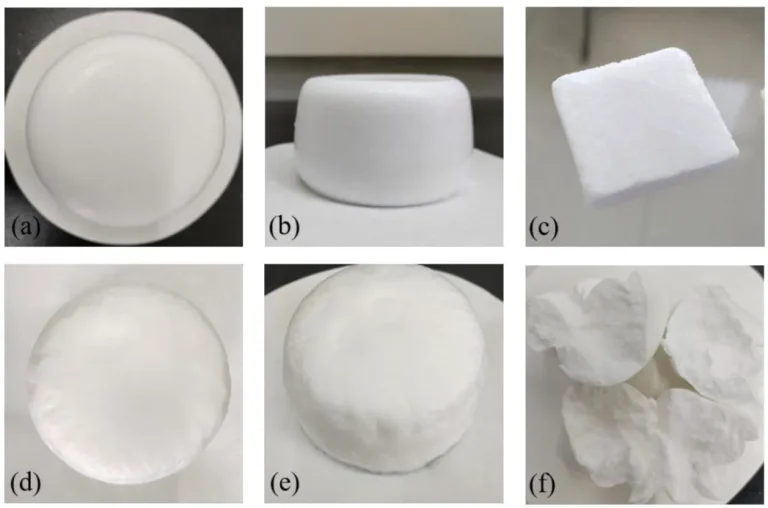 Dry/wet UHMS foam sample photo