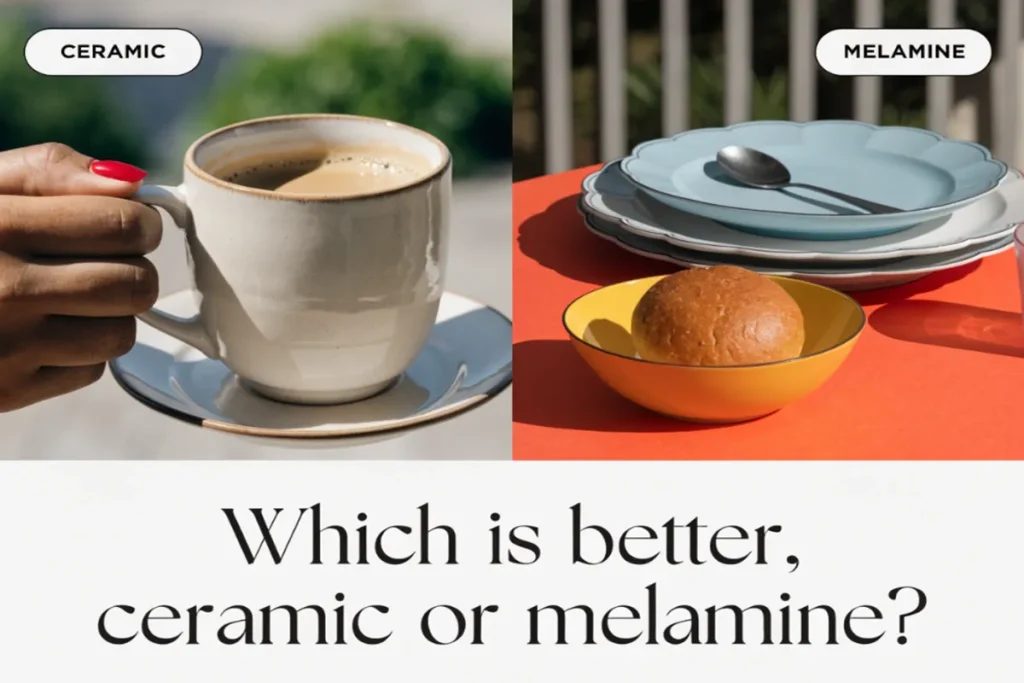 Which Is Better-Ceramic or Melamine?