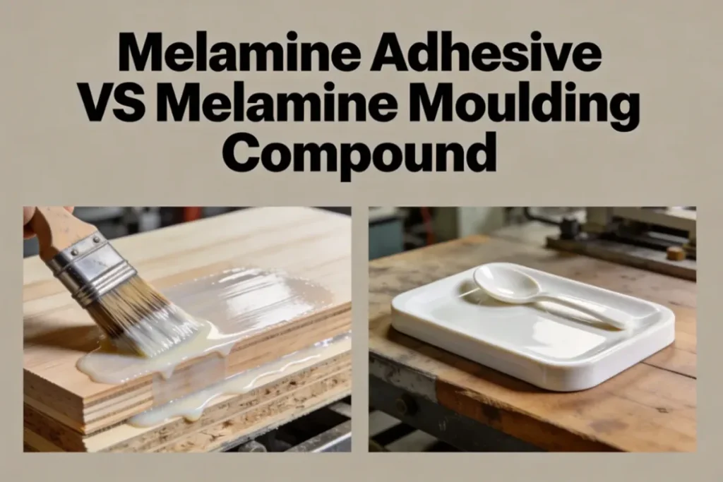 Melamine Adhesive VS Melamine Moulding Compound