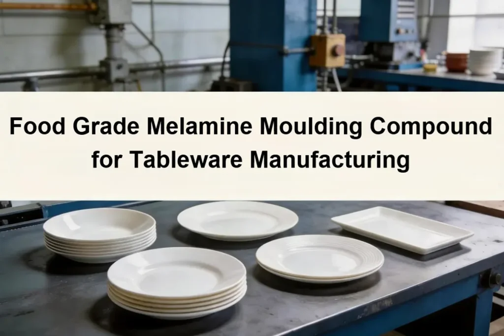 Food Grade Melamine Moulding Compound for Tableware Manufacturing