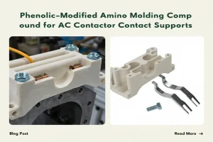 Phenolic Modified Amino Molding Compound for Contact Supports