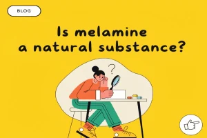 Is melamine a natural substance?